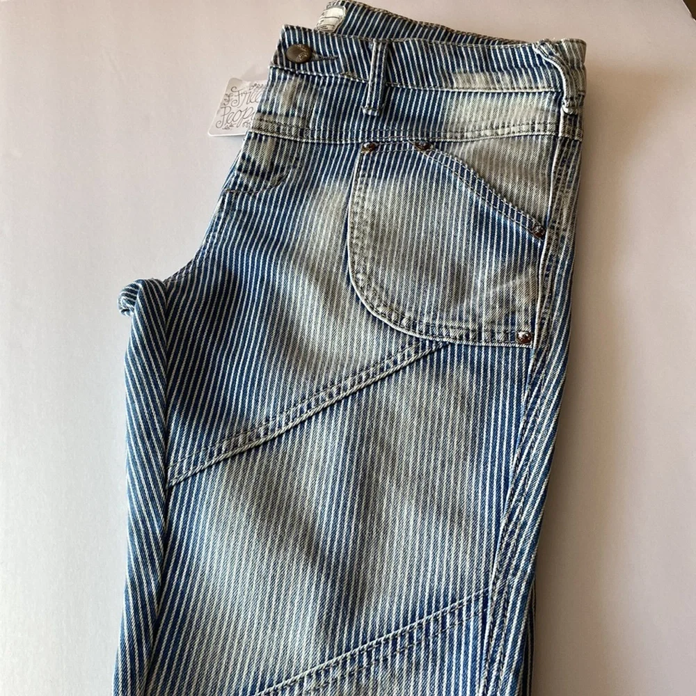 New Free People striped Jeans - Picture 3 of 11